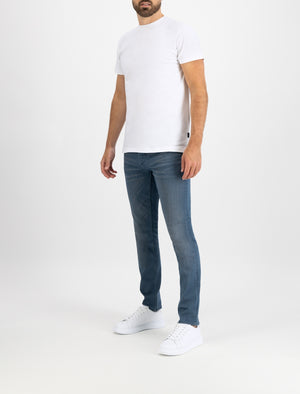 Slim Fit Jeans | Blue Grey